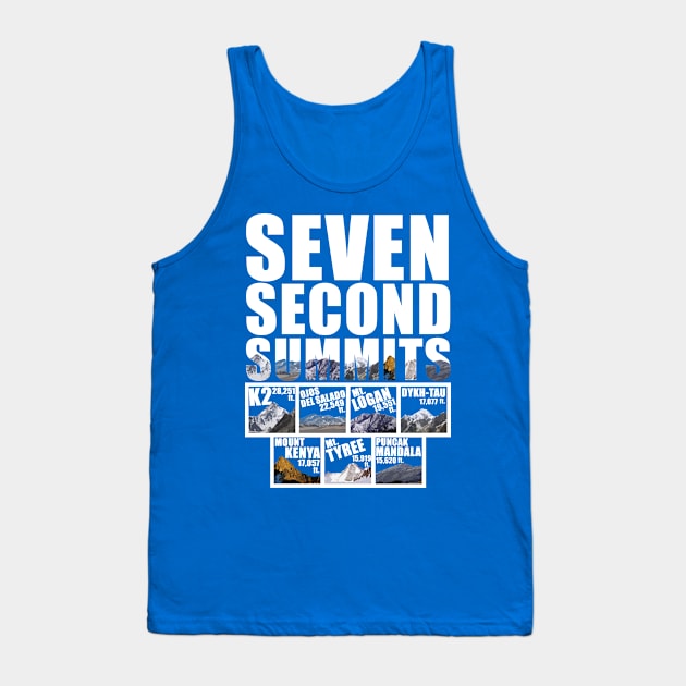 Seven Second Summits Tank Top by red-leaf